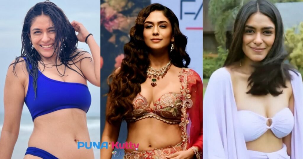 Bikini Pics of Mrunal Thakur Looks Sexy And Glamorous